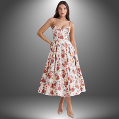 Luna Bellezza Premium Damen Langkleid