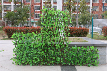 Erweiterbarer Gartenzaun aus Holz