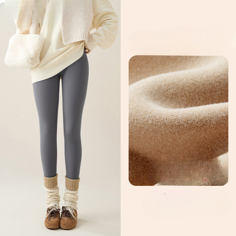 Warme Fleece-Leggings
