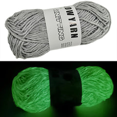 Leuchtendes Polyester-Garn