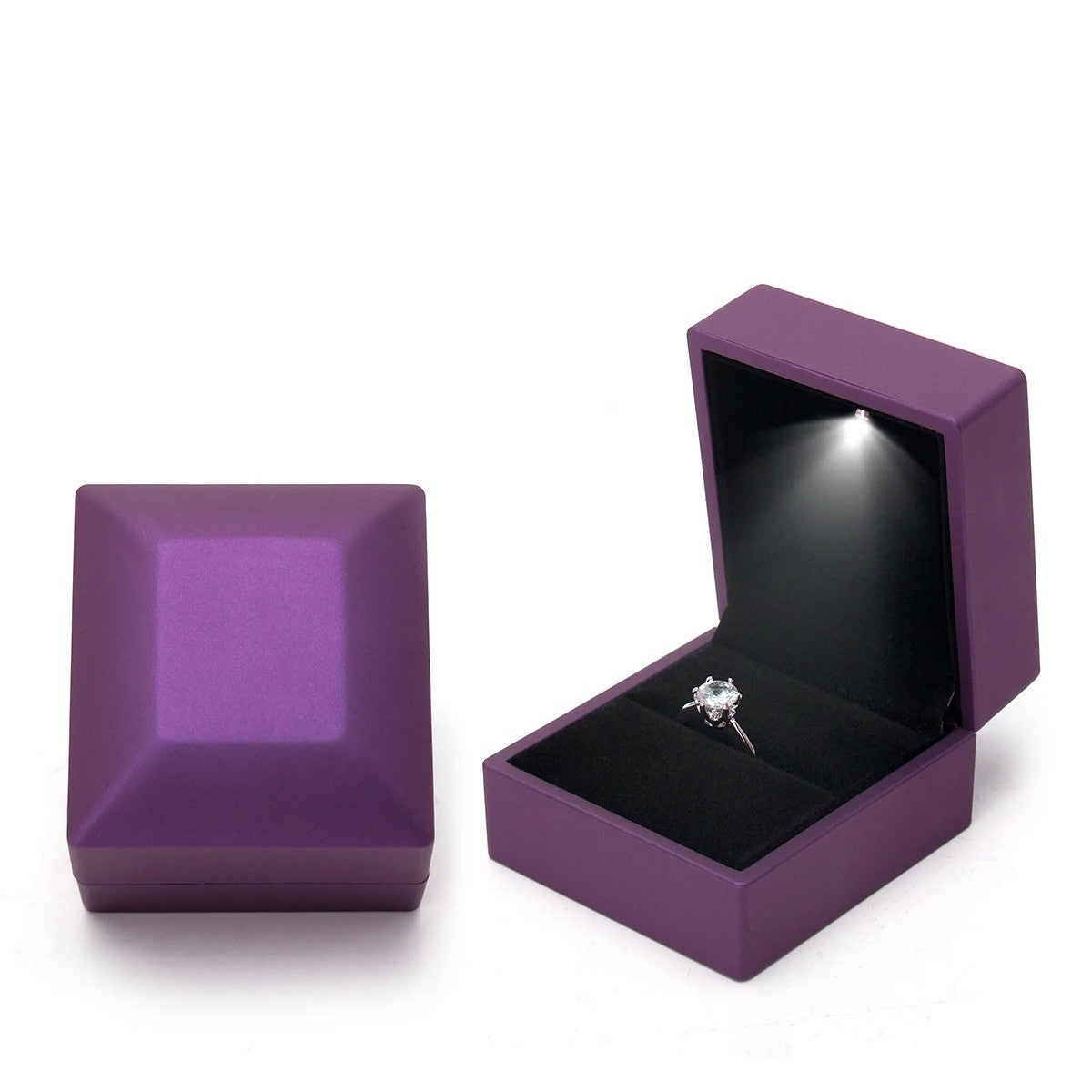 Boîte à bague LED