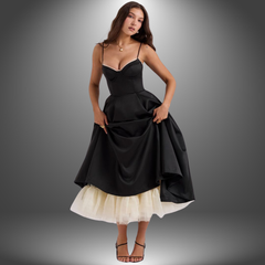 Luna Bellezza Premium Damen Langkleid
