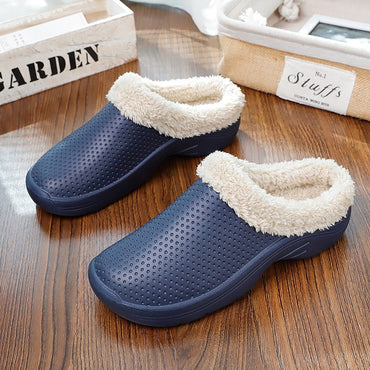 Baumwollslipper Winter Plüsch Verdickte Thermoschuhe