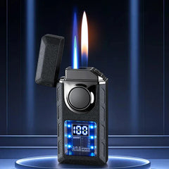 Feuerzeug Wiederaufladbar mit farbigen Lichtern