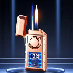 Feuerzeug Wiederaufladbar mit farbigen Lichtern
