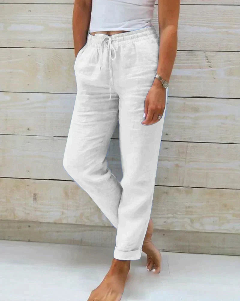 Luftige Sommerhose mit elegantem Schnitt | Damenmode