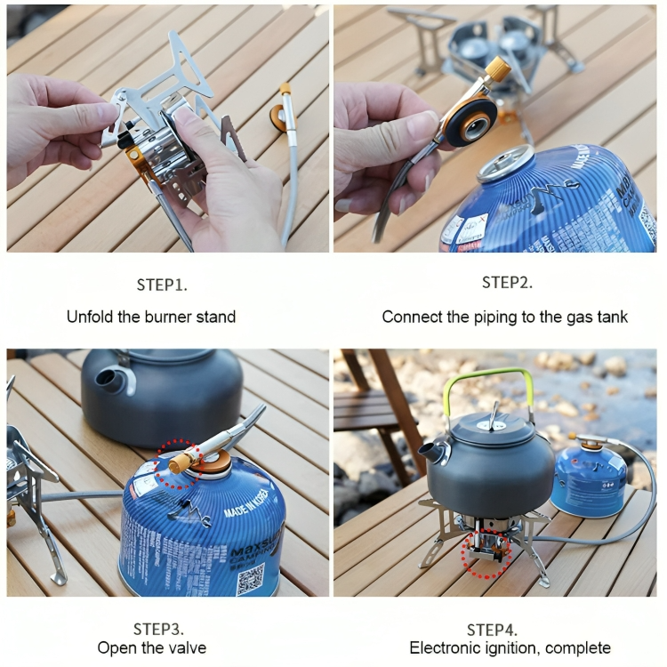 Cuisinière à gaz de camping