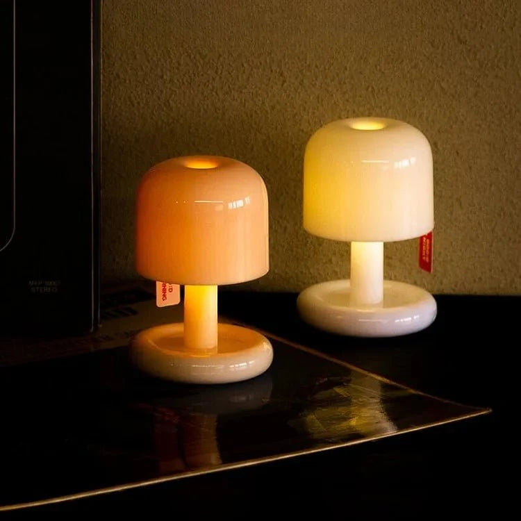 Liora Glow — Tragbare Mini-Sonnenuntergangslampe mit einstellbaren Farben