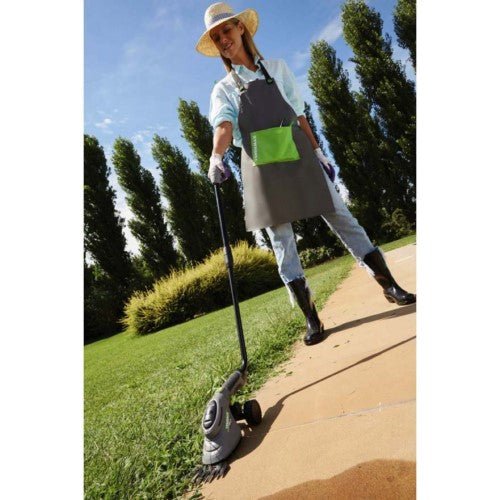 Battery-Powered Lawn & Shrub Trimmer with Telescopic Handle | Cordless Garden Tool