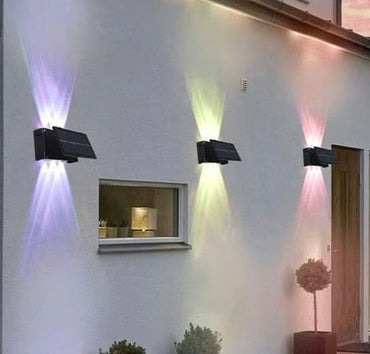 ✨4LED Solar Wandleuchten