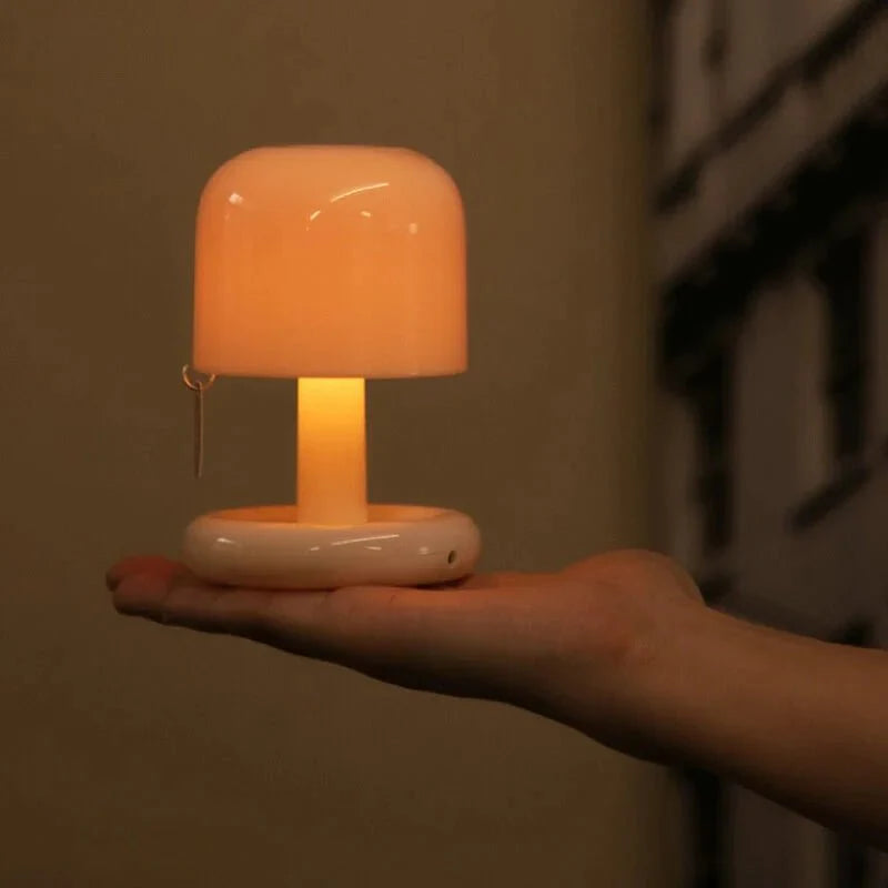 Liora Glow — Tragbare Mini-Sonnenuntergangslampe mit einstellbaren Farben