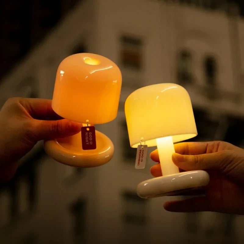Liora Glow — Tragbare Mini-Sonnenuntergangslampe mit einstellbaren Farben