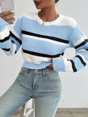 Winterlicher Strickpullover