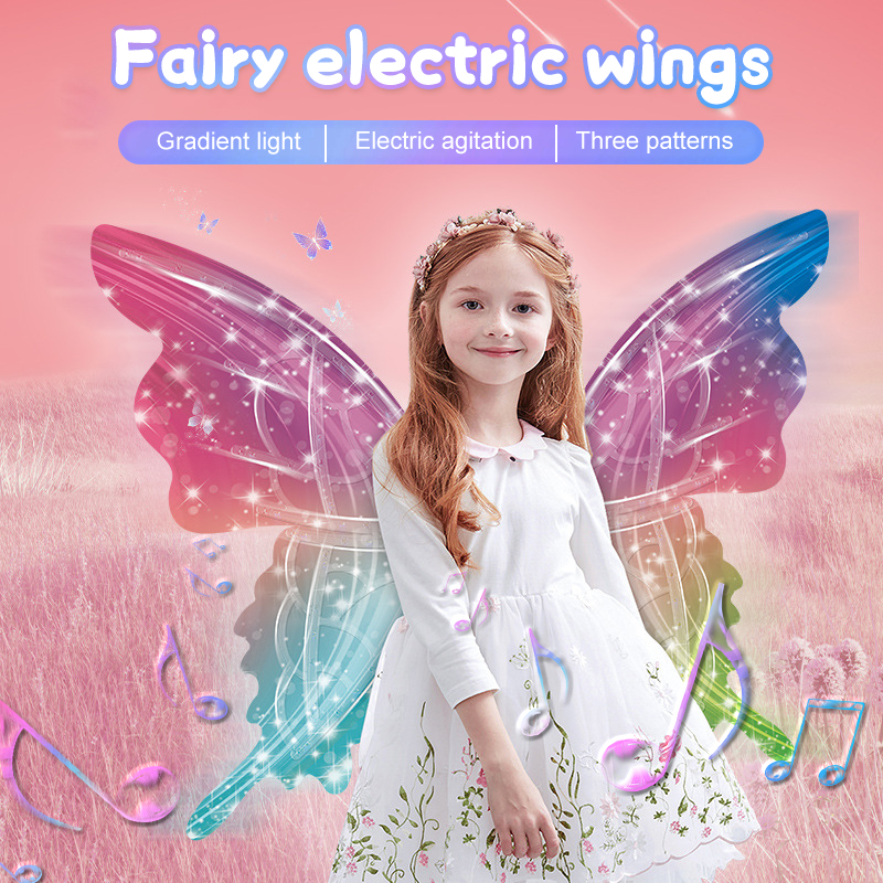 Aile de papillon électrique pour les enfants