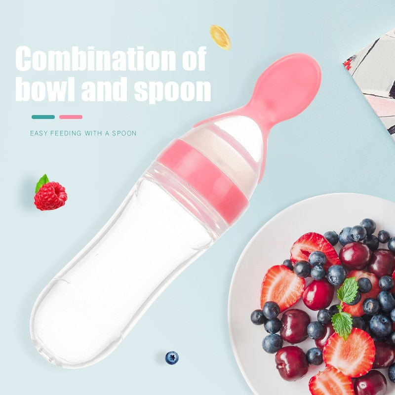 Dispensateur de bouteille de cuillère pour bébé