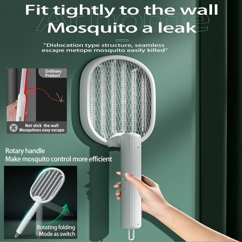 4 en 1 moustique électrique pliable zapper