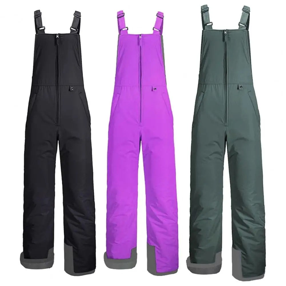 Pantalon de neige à vent imperméable à réglage des femmes
