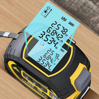 Couteau de retrait laser 3 en 1 avec ruban de mesure