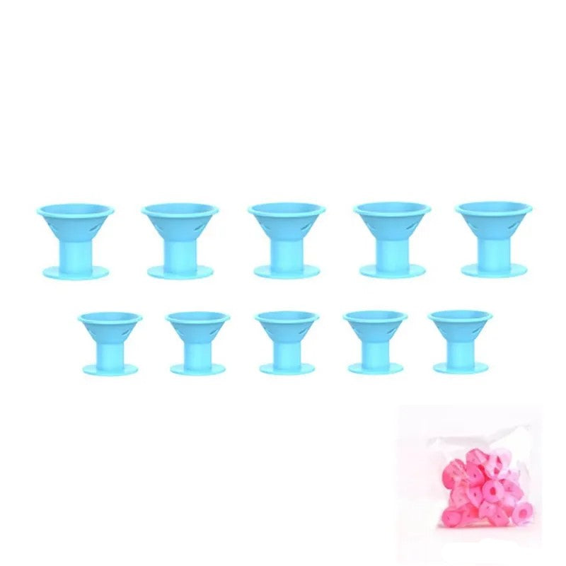 Curlers sans chaleur en silicone