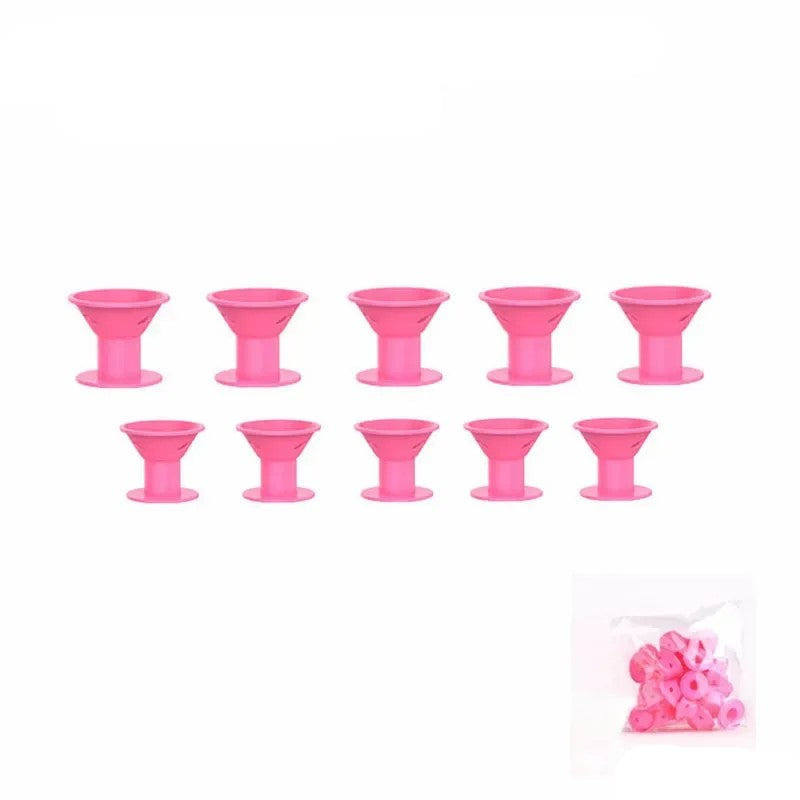 Curlers sans chaleur en silicone