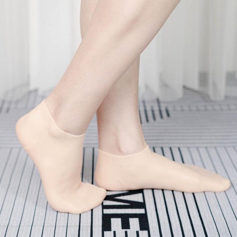 BEAUSE | Chaussettes de silicone pour femmes de bain pour femmes