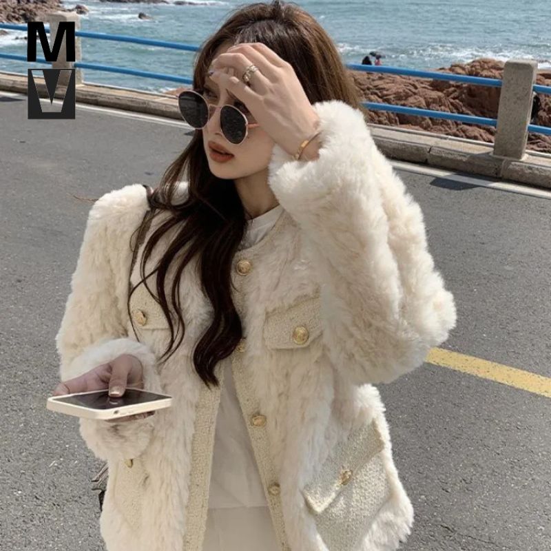Manteau d'hiver en laine d'agneau