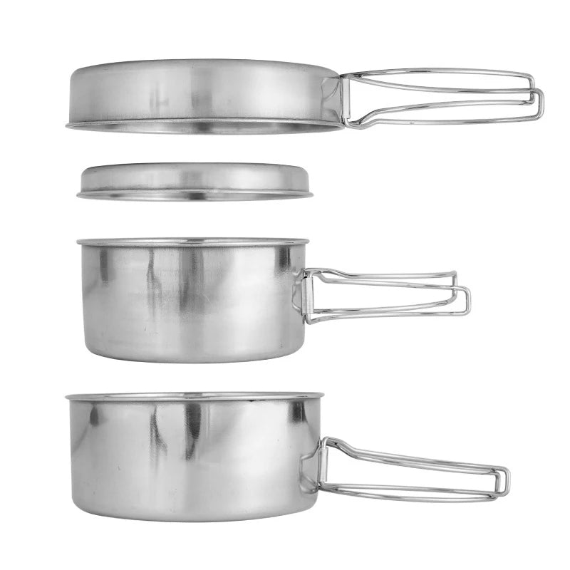 Ensemble de harnais de cuisson en acier inoxydable