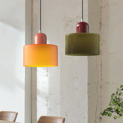Lumoza — Moderne Glas-Pendelleuchte mit verstellbarer Höhe