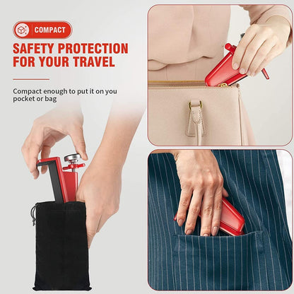 Lockedge | Serrure de sécurité de porte portable, bouchon de porte