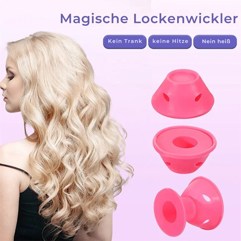 Curlers sans chaleur en silicone