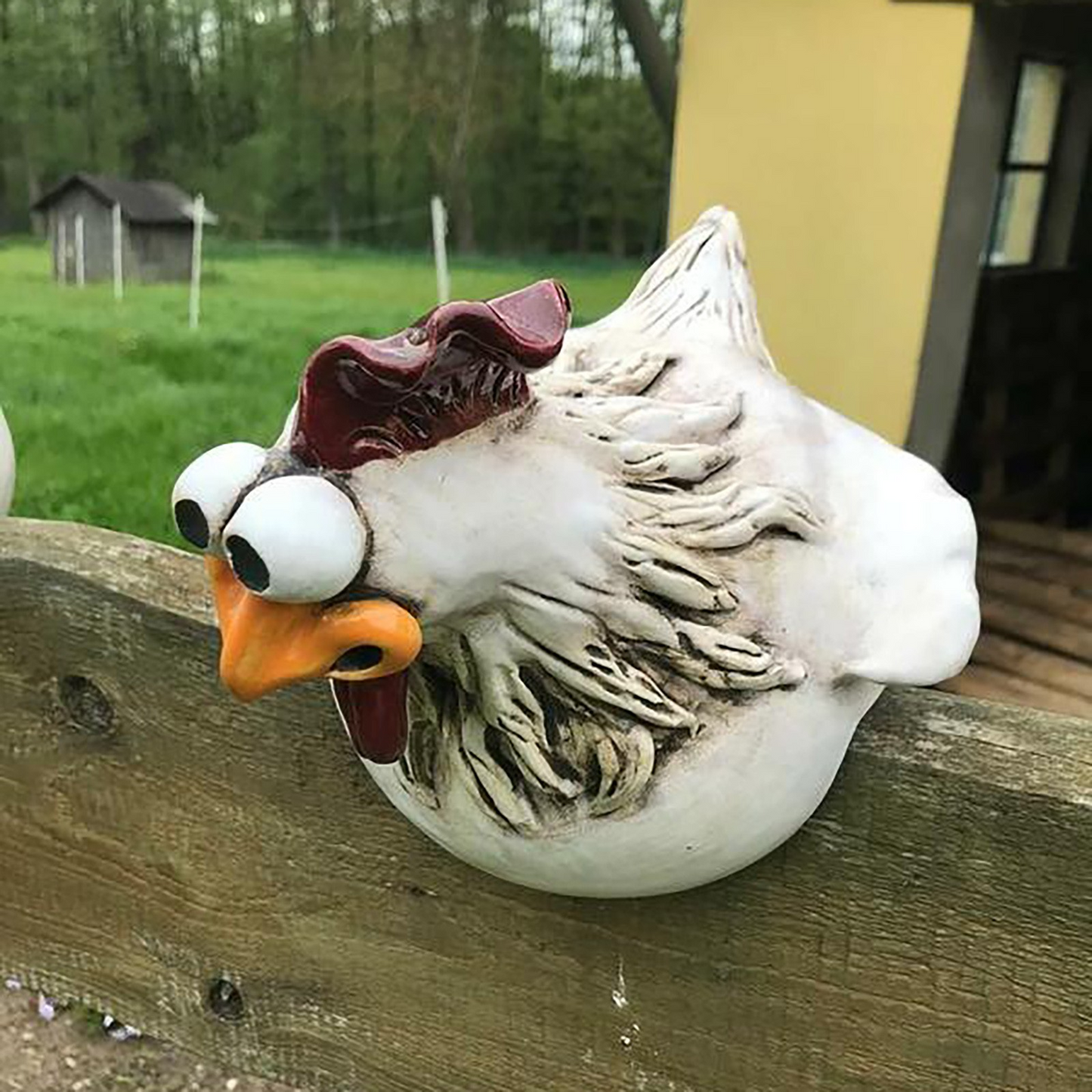 Décoration de poulet de jardin