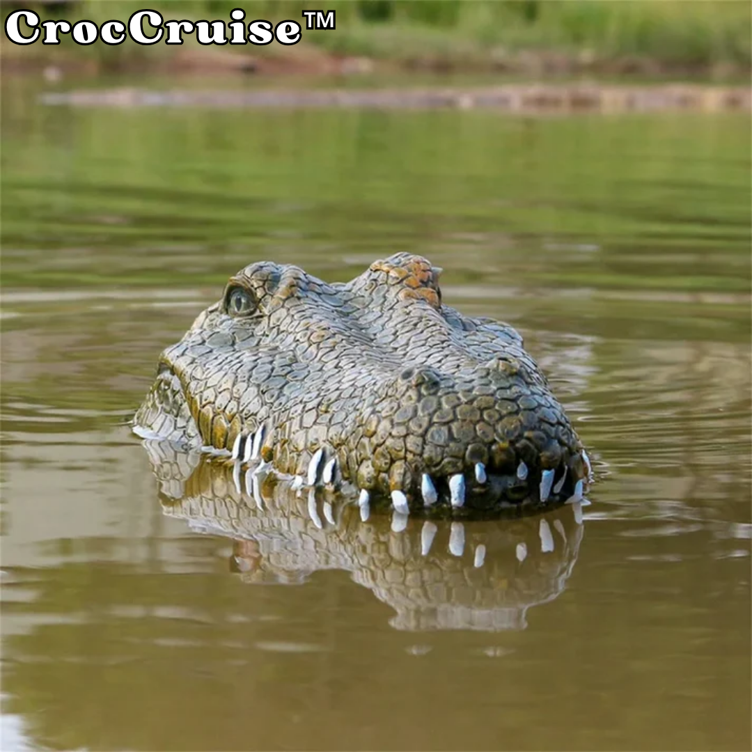 Croccruise - tête de crocodile de simulation