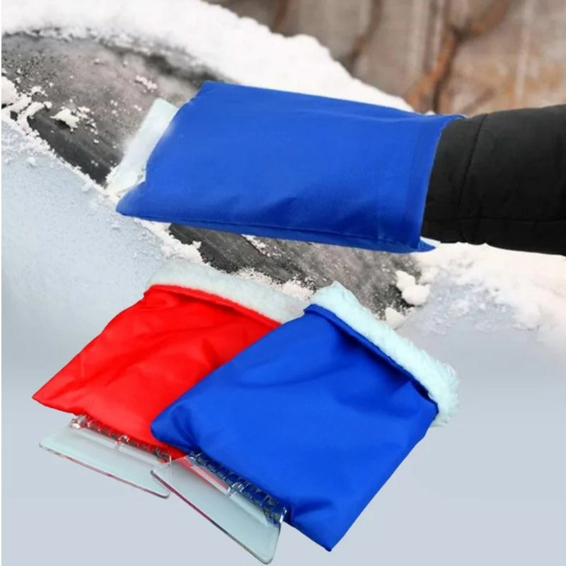 Grattoir à glace avec des aliments en peluche