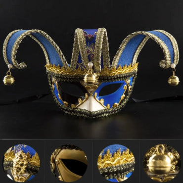 Masque de casquette de imbécile vénitien
