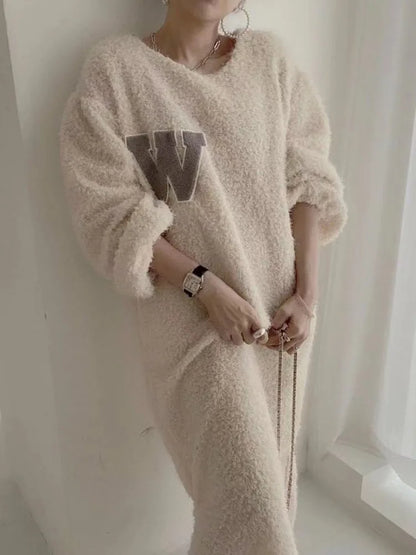 Robe de maison d'hiver confortable