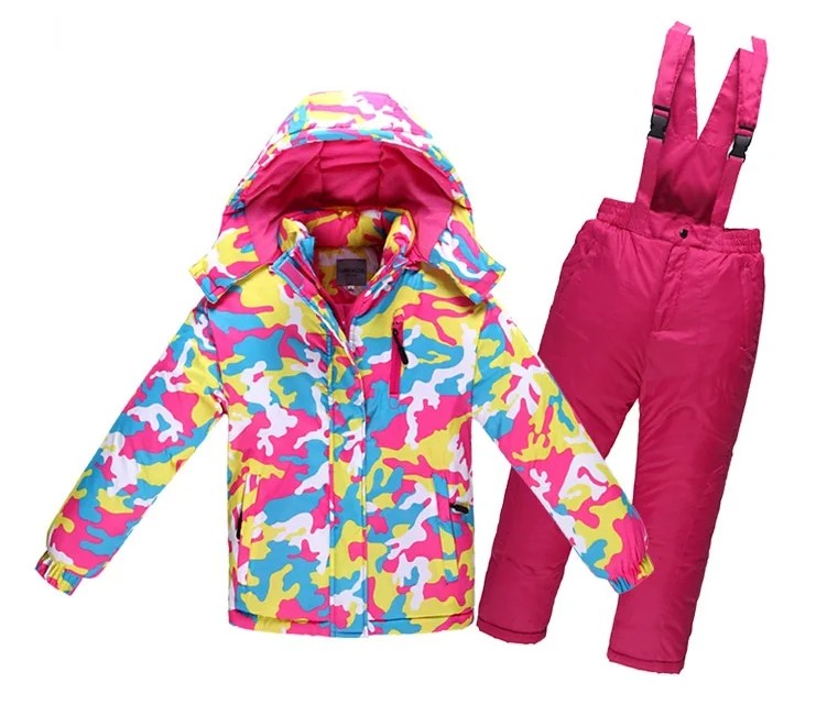 Costume hivernal des briseurs de vent pour enfants