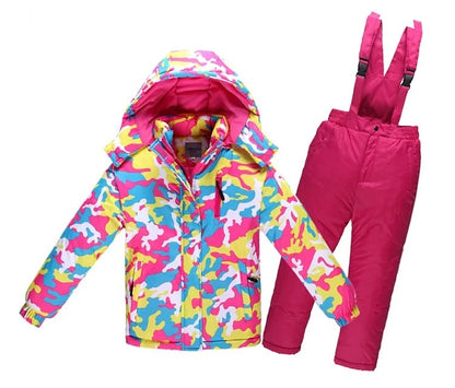 Costume hivernal des briseurs de vent pour enfants