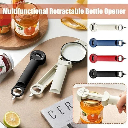 Ouvre-bouteille rétractable multifonctionnel
