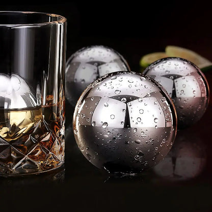Cubes de glace en acier inoxydable