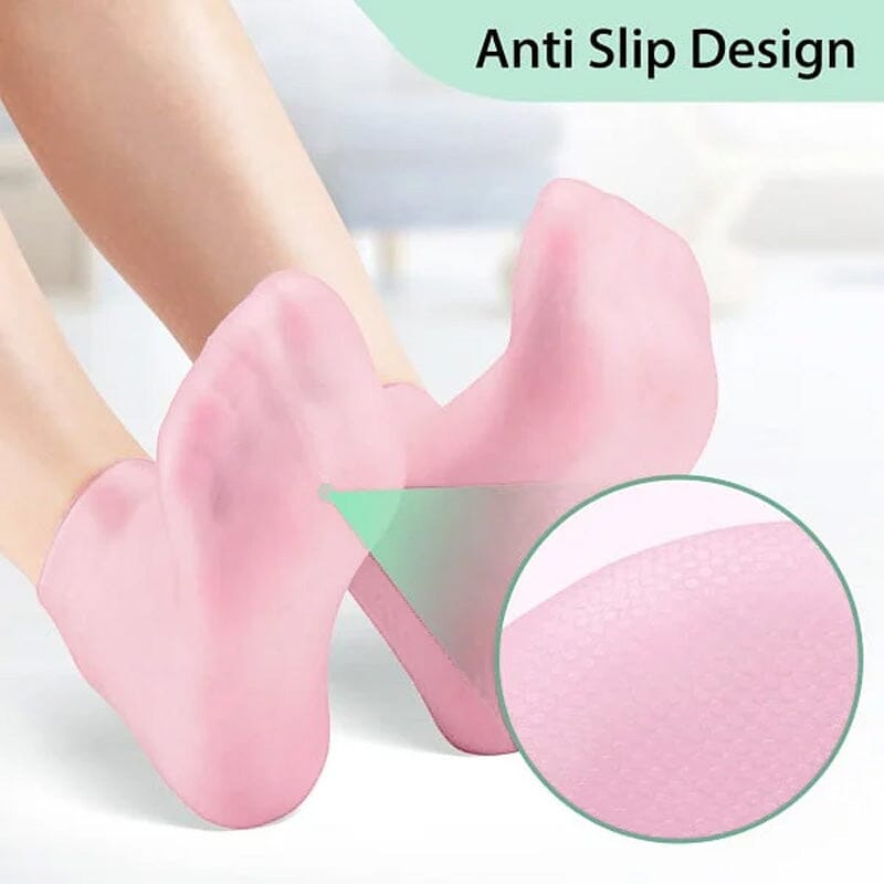 BEAUSE | Chaussettes de silicone pour femmes de bain pour femmes