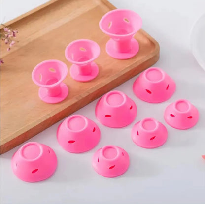 Curlers sans chaleur en silicone