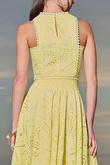 Paris Dreaming Besticktes Spitzen-Crop-Top