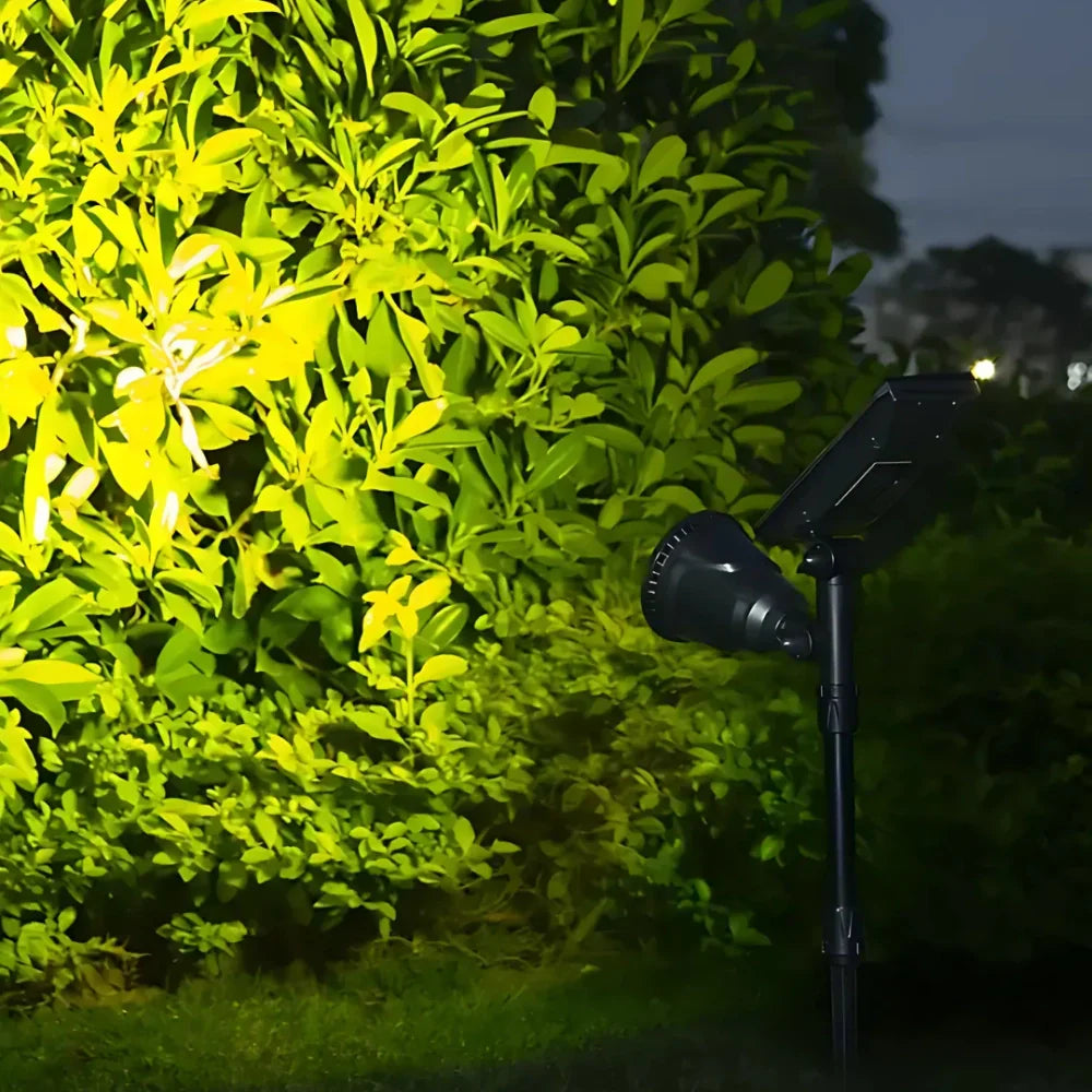 Solarbetriebene Gartenleuchten