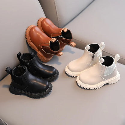 Kinderstiefel aus Rutschfestem Leder