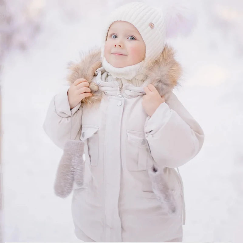 Capier de neige d'hiver pour les enfants