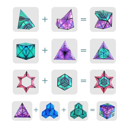 Montessori Magnetischer Zauberwürfel