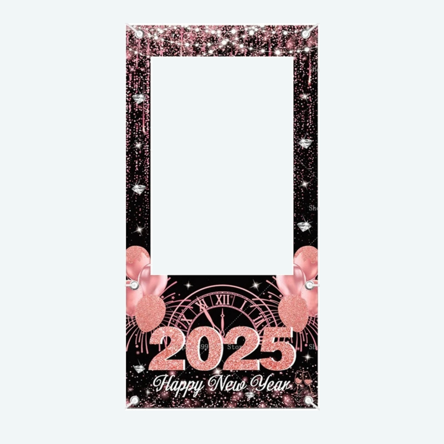 2025 Sèches de boîte photo du Nouvel An et cadre