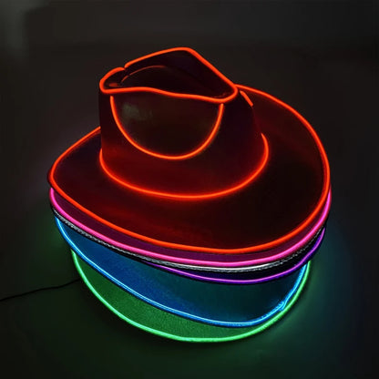 Chapeau de cowboy conduit | Costume de carnaval