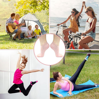 BEAUSE | Chaussettes de silicone pour femmes de bain pour femmes