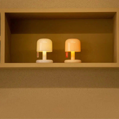 Liora Glow — Tragbare Mini-Sonnenuntergangslampe mit einstellbaren Farben